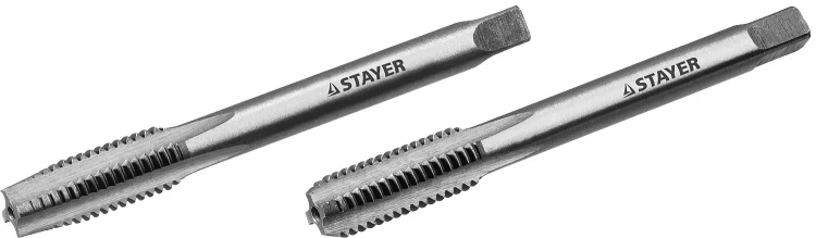 Комплект метчиков STAYER "MASTER", сталь 9ХС, М8х1,25, 2 шт 28025-08-1.25-H2 купить в Нефтеюганске