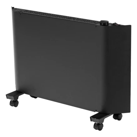 Конвектор электрический Denzel XCE-1500 B, 230 В, 1500 Вт, X-образный нагреватель черный 98128 купить в Нефтеюганске