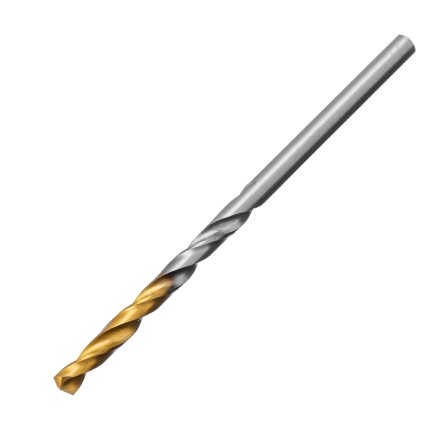 Сверло спиральное по металлу 3,2 x 65 мм, Р6М5, Golden Tip , 2шт. Denzel 718226 купить в Нефтеюганске