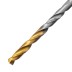 Сверло спиральное по металлу 3,2 x 65 мм, Р6М5, Golden Tip , 2шт. Denzel 718226 купить в Нефтеюганске