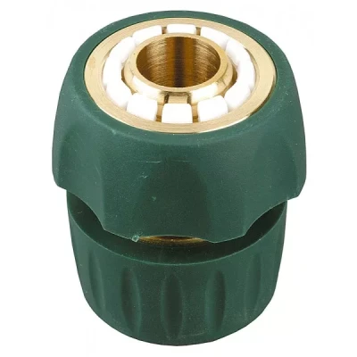 Соединитель RACO "Profi-Plus" (шланг-насадка), латунный с покрытием TPR, 3/4" 4244-55108B