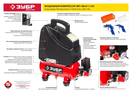Компрессор воздушный ЗКП-180-6-1.1-Н3 серия МАСТЕР купить в Нефтеюганске