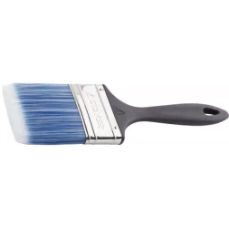 Кисть плоская STAYER "AQUA-EURO", искусственная щетина, пластмассовая ручка, 75мм 01082-75