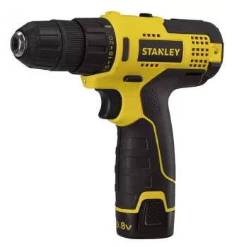 Дрель аккумуляторная Stanley STCD1081B2 в кейсе купить в Нефтеюганске