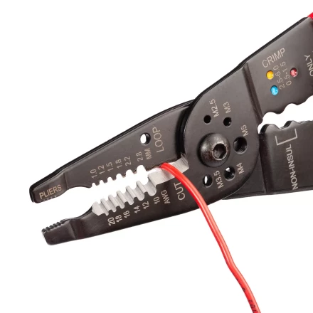 Многофункциональный стриппер КВТ WS-01F для снятия изоляции с проводов 0.5–4.0 мм (101541) купить в Нефтеюганске