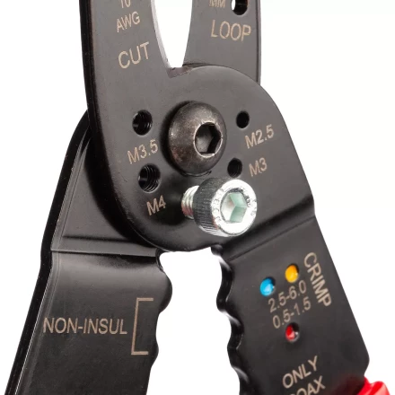 Многофункциональный стриппер КВТ WS-01F для снятия изоляции с проводов 0.5–4.0 мм (101541) купить в Нефтеюганске