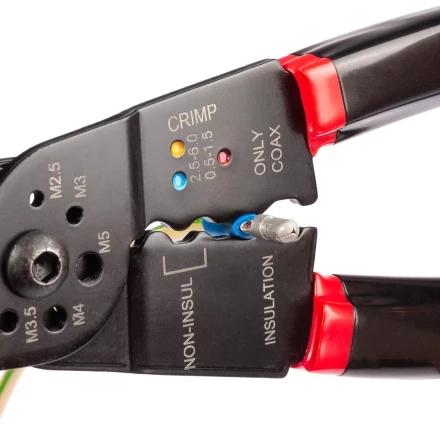 Многофункциональный стриппер КВТ WS-01F для снятия изоляции с проводов 0.5–4.0 мм (101541) купить в Нефтеюганске