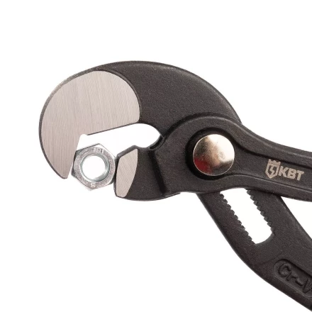 Ключ переставной гаечный КВТ «Попугай» 250 мм с кнопочной самофиксацией (101545) купить в Нефтеюганске