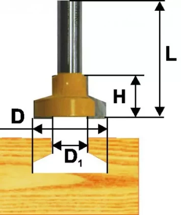 Фреза паз. конструкционная ф508мм Т-обр хв. 12мм 46106 купить в Нефтеюганске