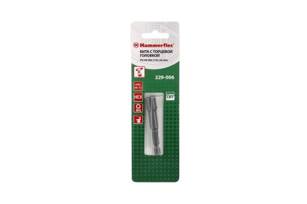 Головка HAMMER размер 1/4&#039;&#039;, H 65мм (229-006 PS HX) купить в Нефтеюганске