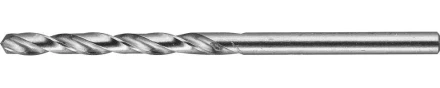 Сверло ЗУБР &quot;ЭКСПЕРТ&quot;  по металлу, цилиндрический хвостовик, быстрорежущая сталь Р6М5, класс точности А1, 3,5х70мм 4-29625-070-3.5 купить в Нефтеюганске