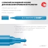 ЗУБР ММ-400 синий, 2 мм меловой маркер (06332-7) купить в Нефтеюганске