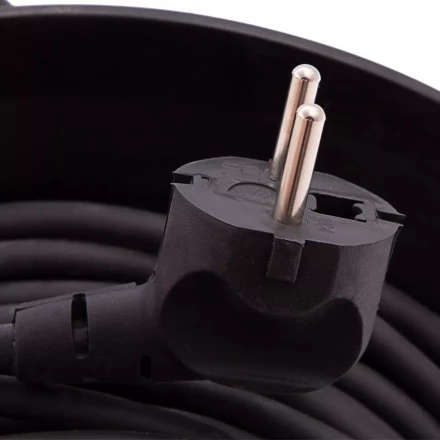 Удлинитель силовой 30 м Сибртех 95863, 16А, тип УХ10, ПВС, на кабельной катушке, 4 розетки без заземления купить в Нефтеюганске