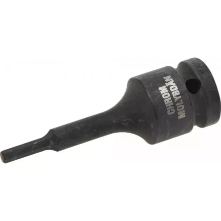 Торцовая головка KRAFTOOL &quot;INDUSTRIE QUALITAT&quot; ударная (1/2&quot;), HEX, Cr-Mo, фосфатированная, H4 27950-04 купить в Нефтеюганске