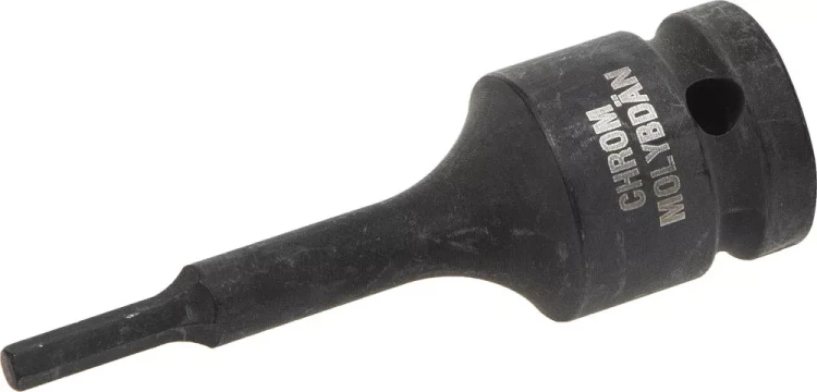 Торцовая головка KRAFTOOL "INDUSTRIE QUALITAT" ударная (1/2"), HEX, Cr-Mo, фосфатированная, H4 27950-04 купить в Нефтеюганске