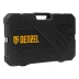 Набор инструментов, 1/2&quot;, 1/4&quot;, 3/8&quot;, CrV, S2, пластиковый кейс, 144 предмета// Denzel 15805 купить в Нефтеюганске