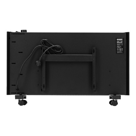 Конвектор электрический Denzel XCE-2000 B, 230 В, 2000 Вт, X-образный нагреватель черный 98129 купить в Нефтеюганске