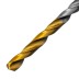 Сверло спиральное по металлу 3,5 x 70 мм, Р6М5, Golden Tip , 2шт. Denzel 718227 купить в Нефтеюганске