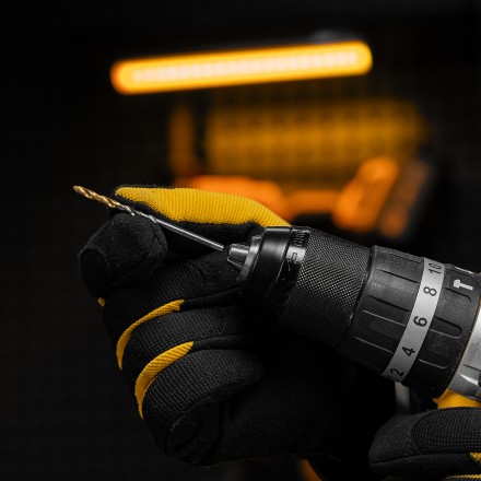 Сверло спиральное по металлу 3,5 x 70 мм, Р6М5, Golden Tip , 2шт. Denzel 718227 купить в Нефтеюганске