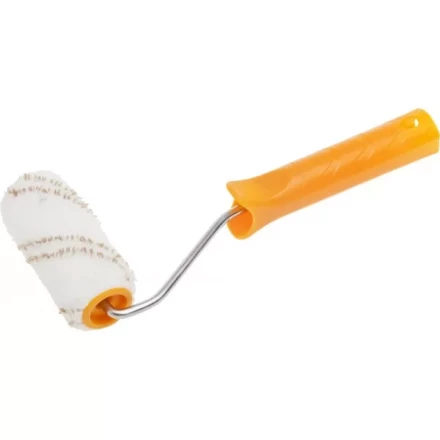 Валик миди &quot;МИКРОВОЛОКНО&quot; малярный в сборе, ворс 9 мм, бюгель 6 мм, 30x100мм, STAYER Master 0343-10 купить в Нефтеюганске