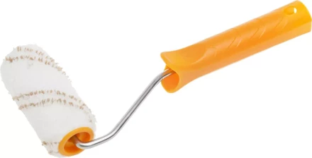 Валик миди &quot;МИКРОВОЛОКНО&quot; малярный в сборе, ворс 9 мм, бюгель 6 мм, 30x100мм, STAYER Master 0343-10 купить в Нефтеюганске