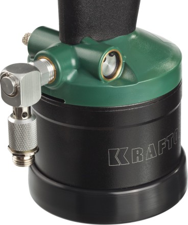 Заклепочник пневматический, KRAFTOOL 31188, корпус из композит материалов, для заклепок из нержав стали, 2,4-3,2-4-4,8мм 31188 купить в Нефтеюганске