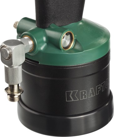 Заклепочник пневматический, KRAFTOOL 31188, корпус из композит материалов, для заклепок из нержав стали, 2,4-3,2-4-4,8мм 31188 купить в Нефтеюганске