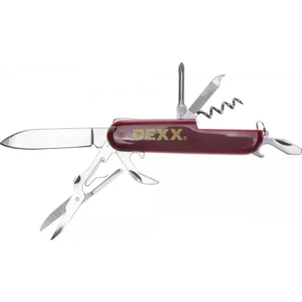 Нож DEXX складной многофункциональный, пластиковая рукоятка, 10 функций 47645 купить в Нефтеюганске