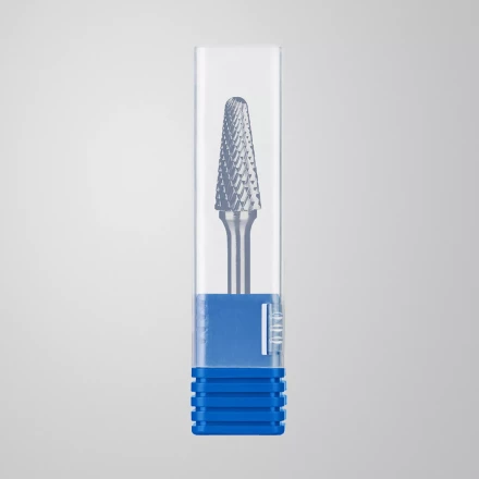 Зубр Твердосплавная борфреза L - конус с закругленным углом 28°, 12 х 28 мм, радиус 3.0 мм (28810-12-28) купить в Нефтеюганске