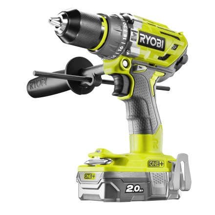 Ryobi Бесщеточная ударная дрель шуруповерт R18PD7-220B 5133004295 купить в Нефтеюганске