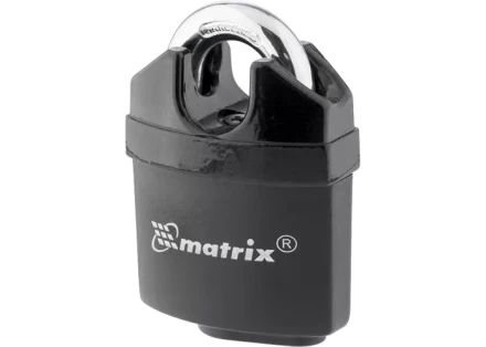 Замок навесной всепогодный усиленный 50 мм MATRIX 91812 купить в Нефтеюганске