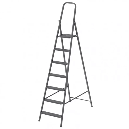 Стремянка 7 ступени компактная стальная Россия Сибртех 97947 купить в Нефтеюганске