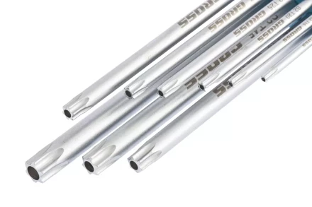 Набор ключей имбусовых TORX-TT T10-T50 экстра-длинные S2 сатинированные 9 шт Gross 16408 купить в Нефтеюганске