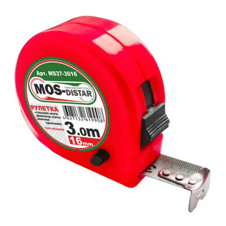 Рулетка измерительная MOS-DISTAR MS37-10025 купить в Нефтеюганске