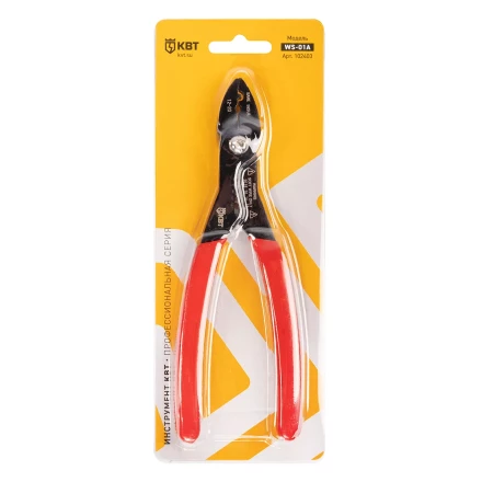 Многофункциональный стриппер КВТ WS-01A для снятия изоляции с проводов 0.5–4.0 мм (102403) купить в Нефтеюганске