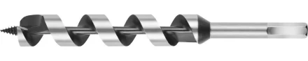Сверло по дереву, спираль Левиса, HEX хвостовик, URAGAN 29465-235-25, d=25х235мм 29465-235-25 купить в Нефтеюганске