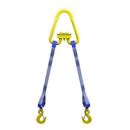 Строп текстильный двухветвевой 2СТ 5 т L=7.5 м SF7 120 мм Звено РТ-3 купить в Нефтеюганске