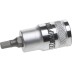 Торцовая бита-головка KRAFTOOL &quot;INDUSTRIE QUALITAT&quot;, материал S2, HEX, сатинированная, 1/2&quot;, H5 27908-05_z01 купить в Нефтеюганске