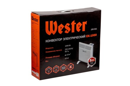 Конвектор WESTER EK 1000 купить в Нефтеюганске
