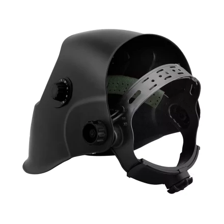 Маска сварщика Корунд черная ф-р АСФ 4/9-13 с внеш. рег. FoxWeld ,без коробки купить в Нефтеюганске