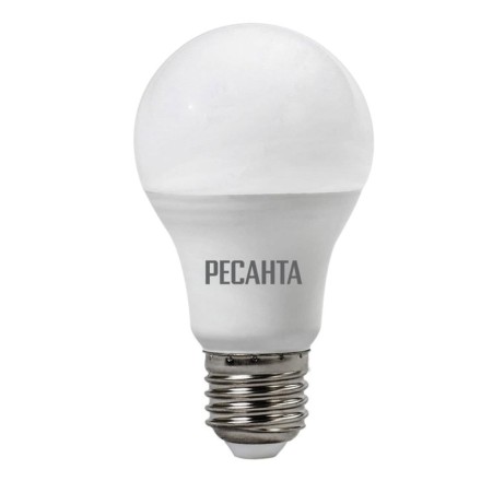 Лампа светодиодная РЕСАНТА LL-R-A60-13W-230-3K-E27 76/1/17 купить в Нефтеюганске