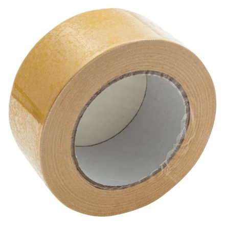 Лента клейкая двусторонняя, 50 мм х 25 м, на тканевой основе Сибртех 888135 купить в Нефтеюганске