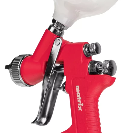 Краскораспылитель HP пневмат. с верхним бачком V= 0,6 л, сопло диаметром 1.7 мм// Matrix 57321 купить в Нефтеюганске