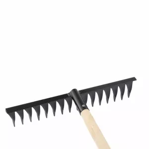 Грабли 14-зубые,280мм,с черенком,витые СИБРТЕХ 61769 купить в Нефтеюганске