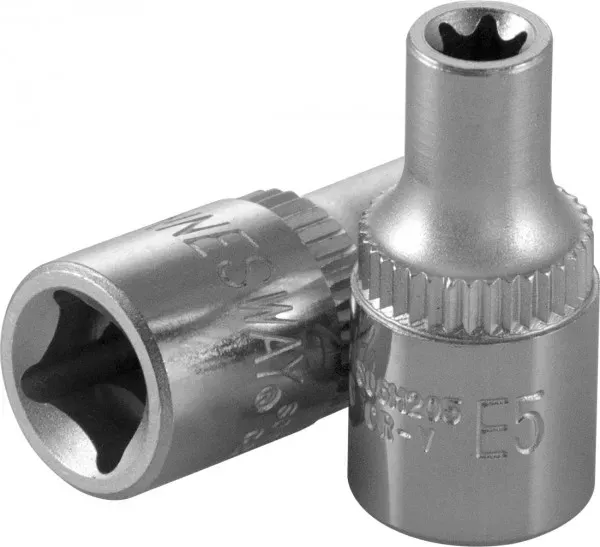 Торцевая головка 1/4"DR внешний TORX Е-5 S06H205 Jonnesway 49699 купить в Нефтеюганске