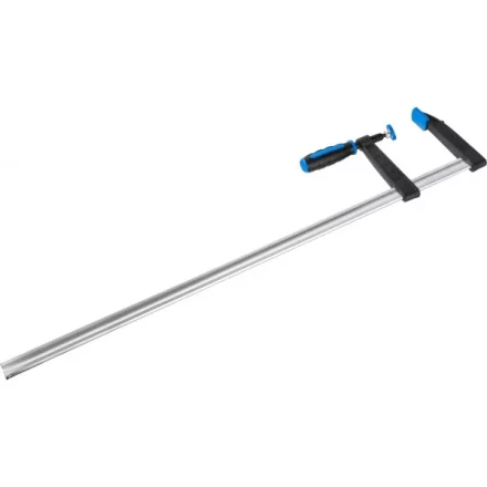 Струбцина ЗУБР "ПРОФЕССИОНАЛ", тип "F", двухкомпонентная ручка, стальная закаленная рейка, 120х800мм 32155-120-800 купить в Нефтеюганске