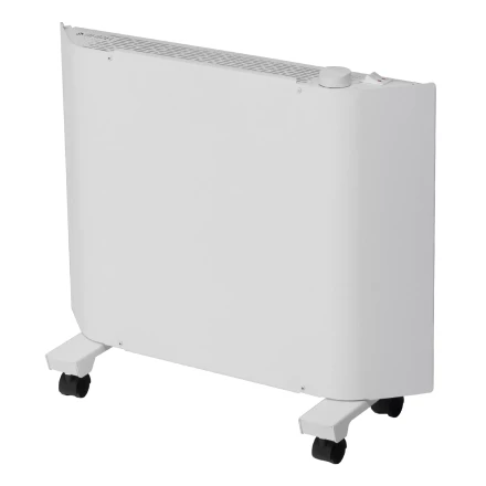 Конвектор электрический Denzel XCE-1000, 230 В, 1000 Вт, X-образный нагреватель белый 98130 купить в Нефтеюганске