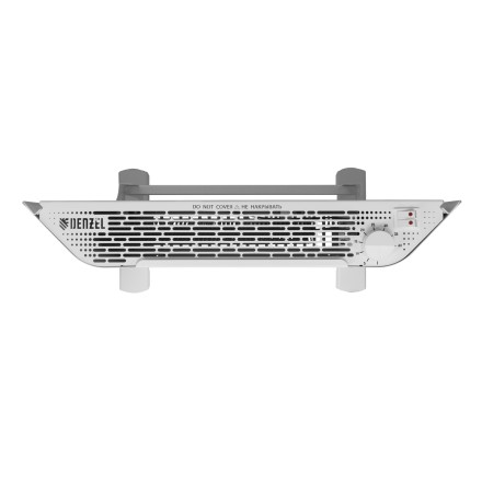 Конвектор электрический Denzel XCE-1000, 230 В, 1000 Вт, X-образный нагреватель белый 98130 купить в Нефтеюганске