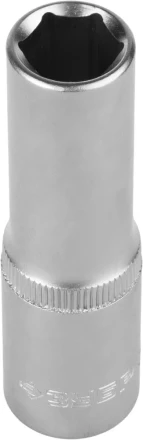 Головка торцовая ЗУБР "МАСТЕР" (1/2"), удлиненная, Cr-V, FLANK, хроматированное покрытие, 12мм 27726-12 купить в Нефтеюганске