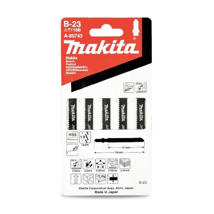 Пилки для лобзика Makita B-23 A-85743 купить в Нефтеюганске